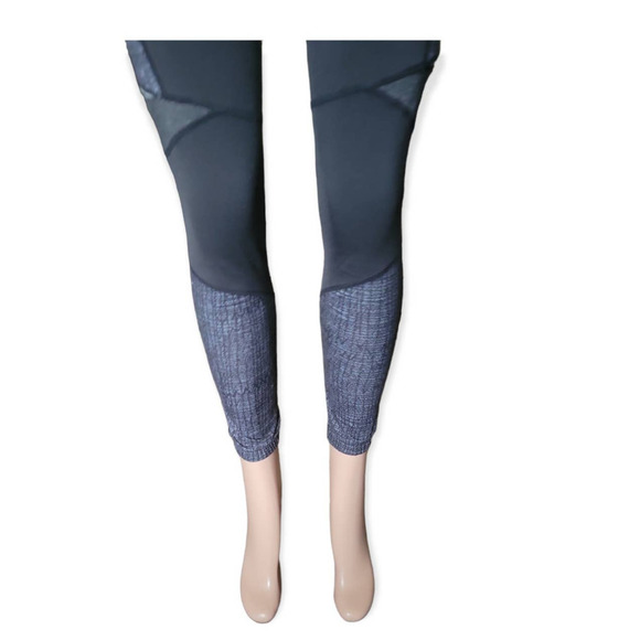 Prana Womens Ergo Leggings Size Medium Black Charcoal Grey - Picture 5 of 13